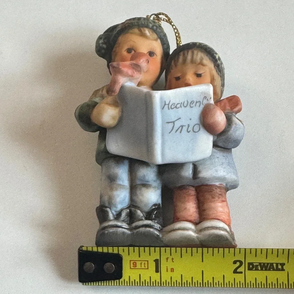 Berta Hummel Heavenly Trio Christmas Ornament Ashton-Drake Studio Hummel 1997